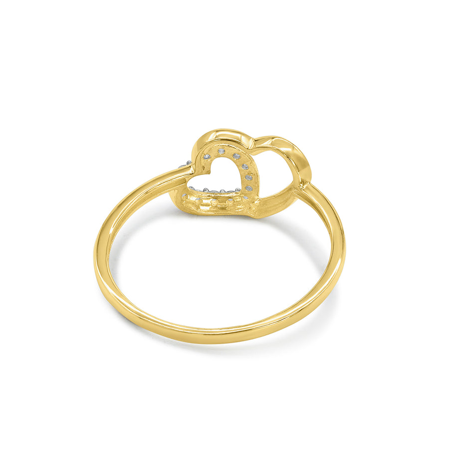 Echtgold Ring Together