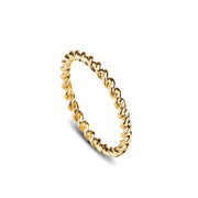 Echtgold Ring Torse