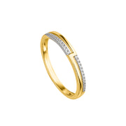 Echtgold Ring Enlacer