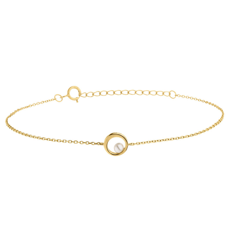 Nana Kay Echtgold Armband Champagne