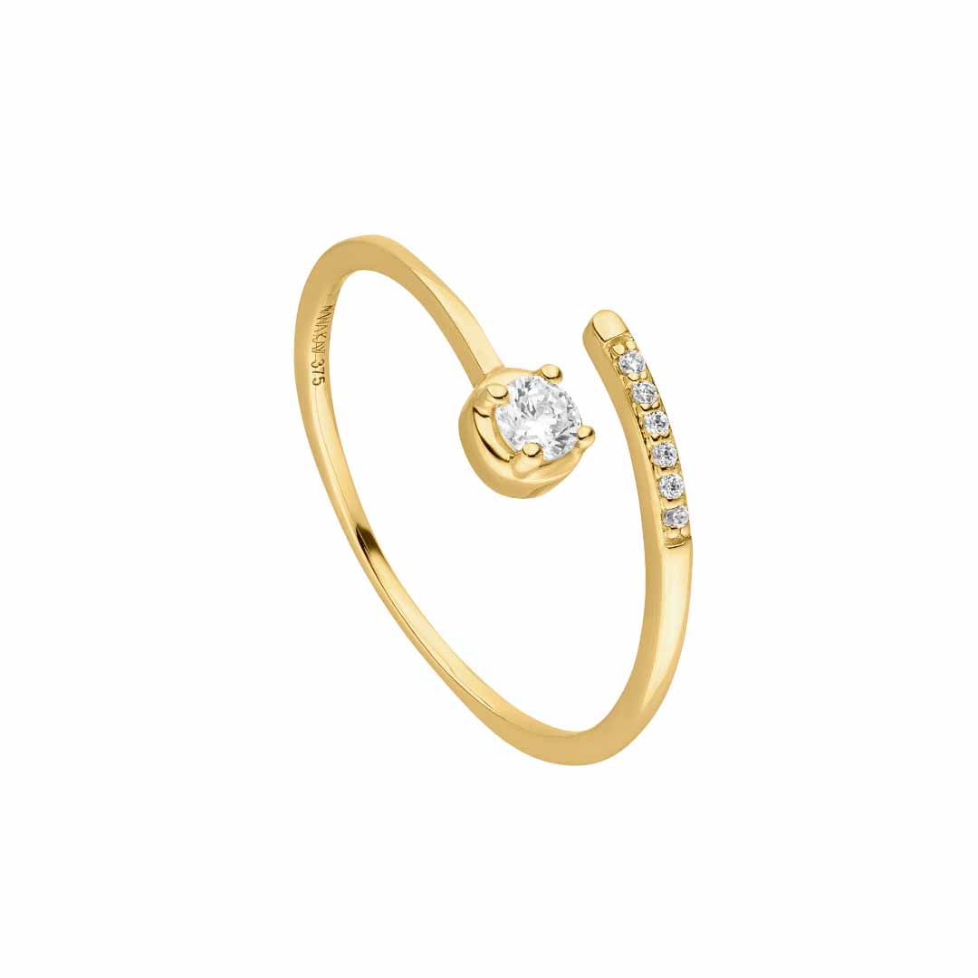 Echtgold Ring Valse