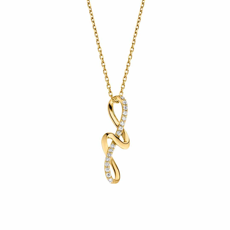 Nana Kay Echtgold Collier Enrouler