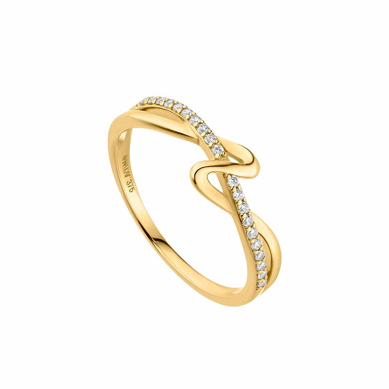 Nana Kay Echtgold Ring Enrouler