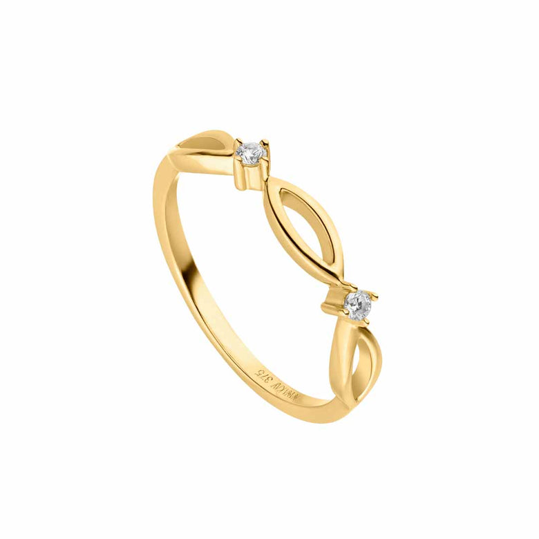 Nana Kay Echtgold Ring relier