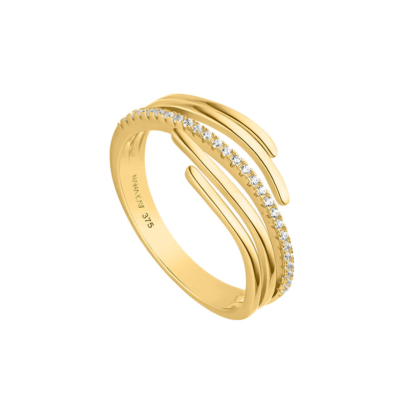 Nana Kay Echtgold Ring volute