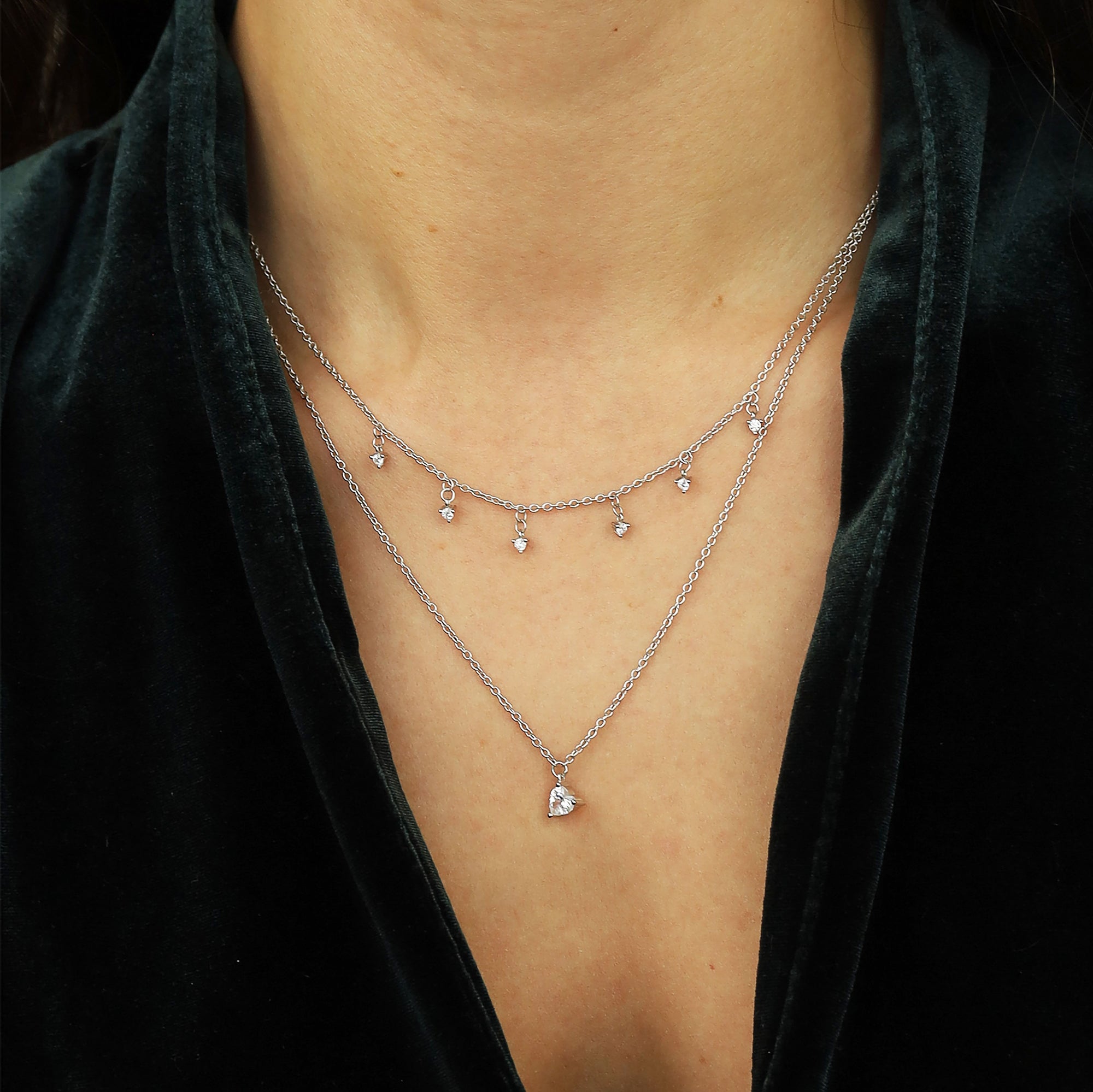 Delicate Touch Collier Fine Gems