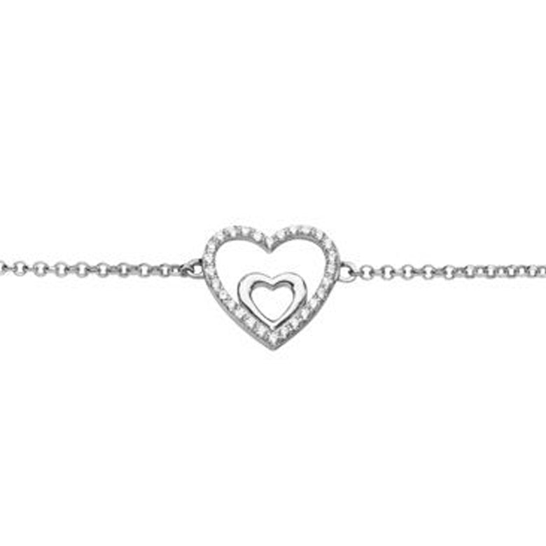 Nana Kay Double Happiness Armband Silber