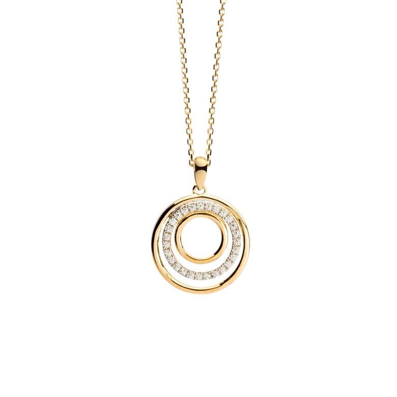 Nana Kay Echtgold Halskette Circles