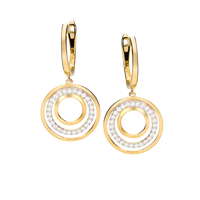 Nana Kay Echtgold Ohrringe Circles