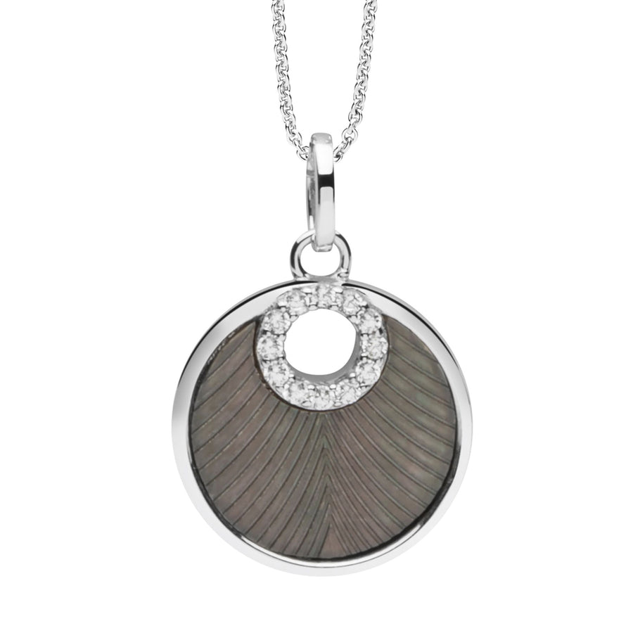 Shiny Circles Halskette Shell