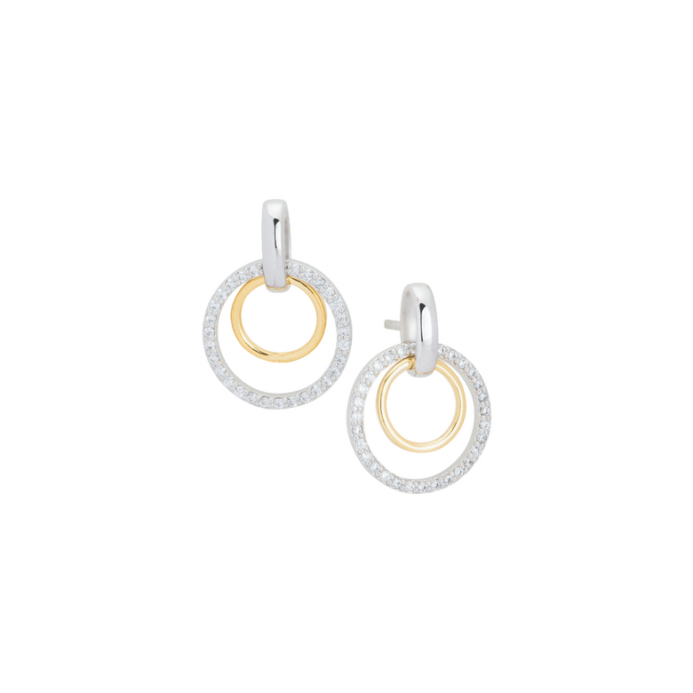 Nana Kay Swinging Silver Ohrpendel Bridesmaid