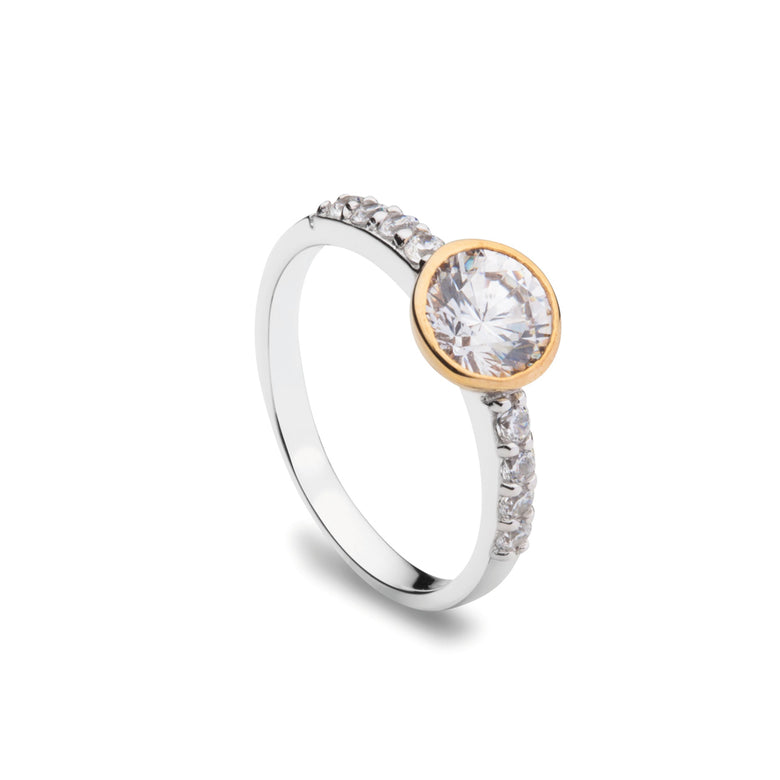 Nana Kay Classic Solitär Ring Charming