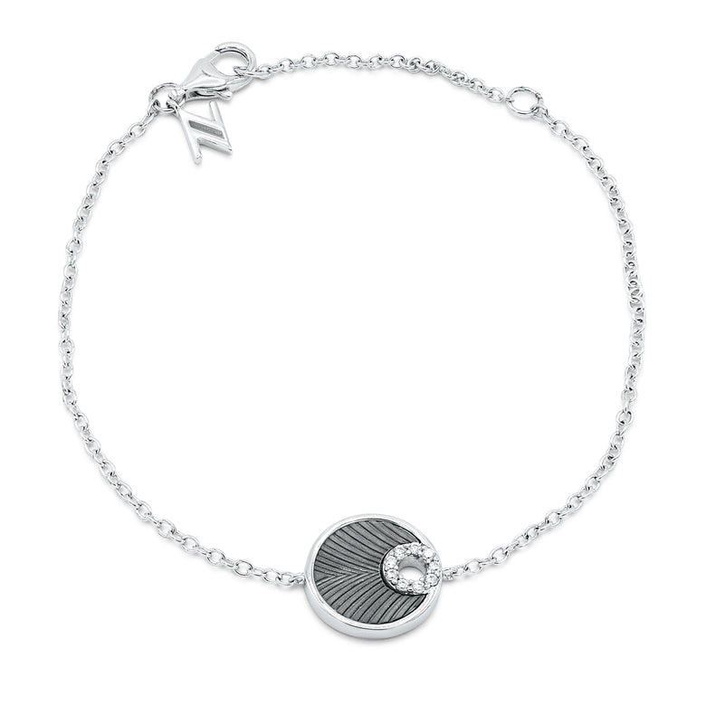 Nana Kay Shiny Circles Armband Shell