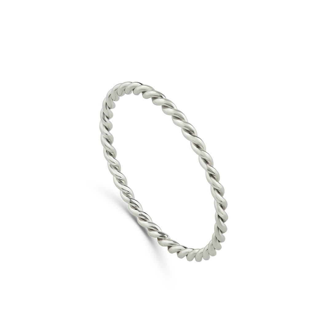Delicate Touch Ring Twisted