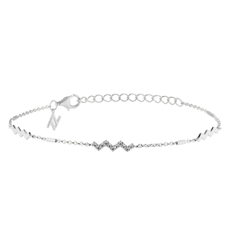 Nana Kay Glam Rebel Armband Brisk silber